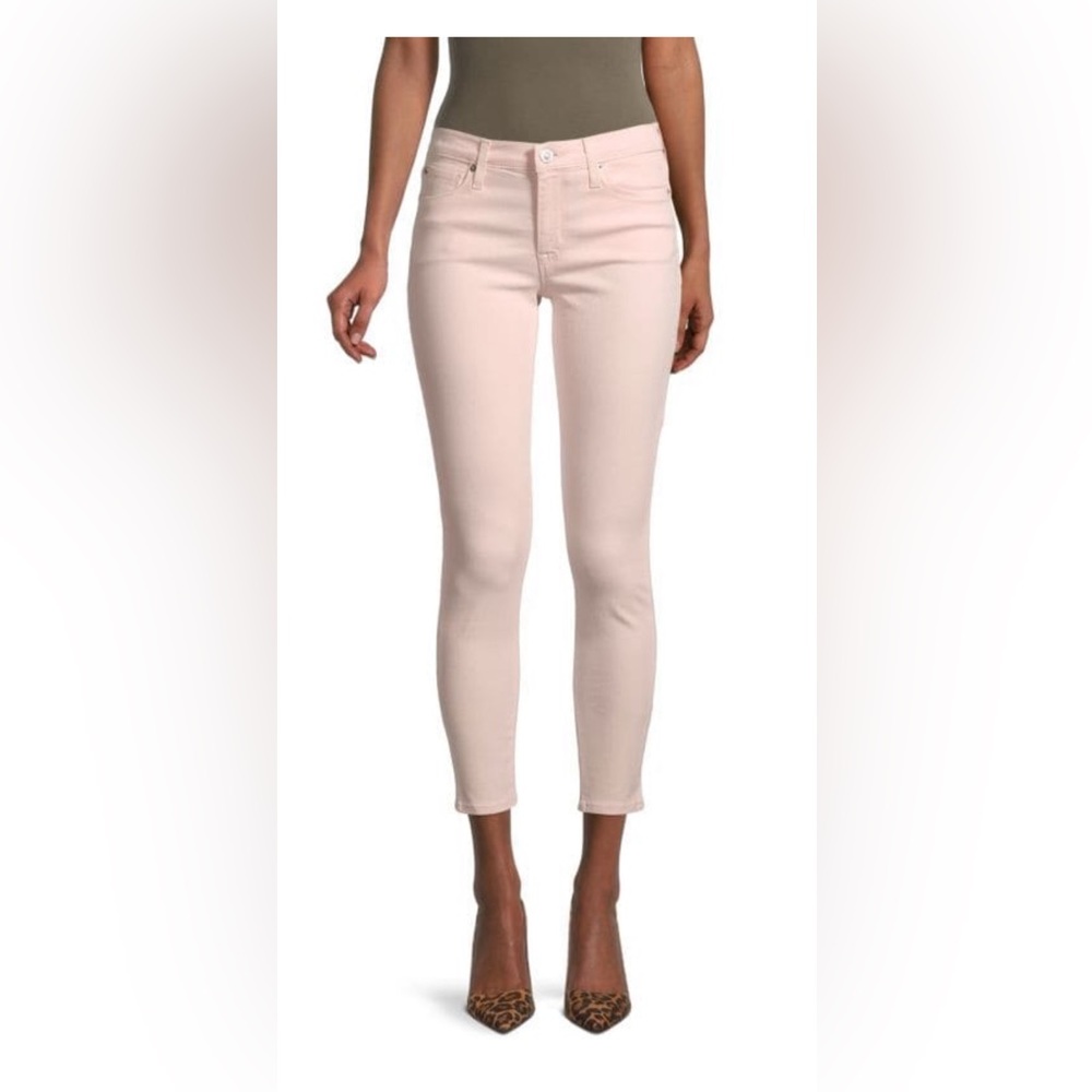 Hudson “ Natalie “ mid rise crop super skinny